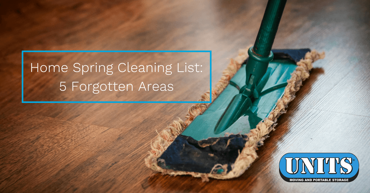 Home Spring Cleaning List: 5 Forgotten Areas